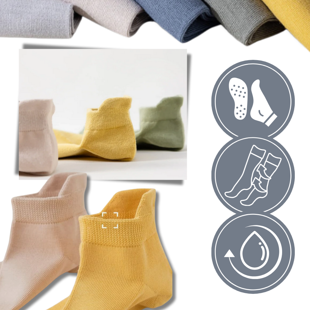 Åndbare fugttransporterende ankelstrømper til mænd
- Ozerty