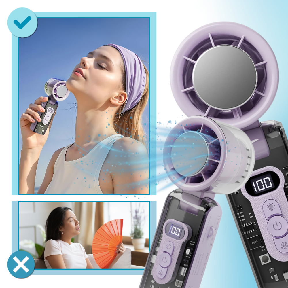 Breeze Mini Turbo Ventilator - Ozerty