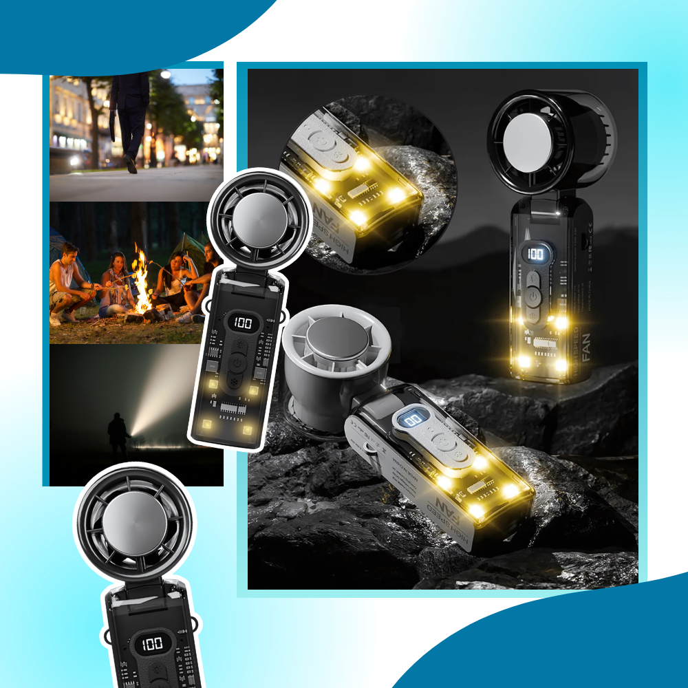 Breeze Mini Turbo Ventilator - Ozerty