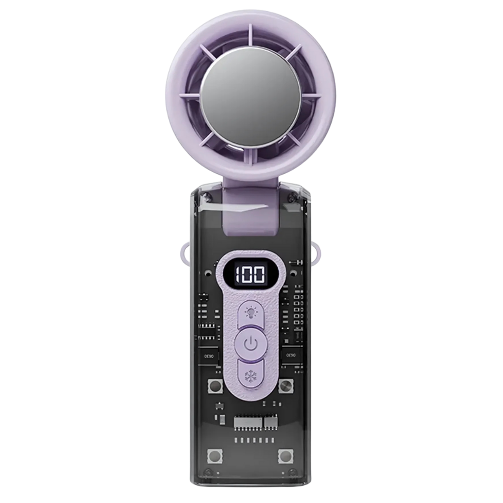 Breeze Mini Turbo Ventilator -Violet - Ozerty