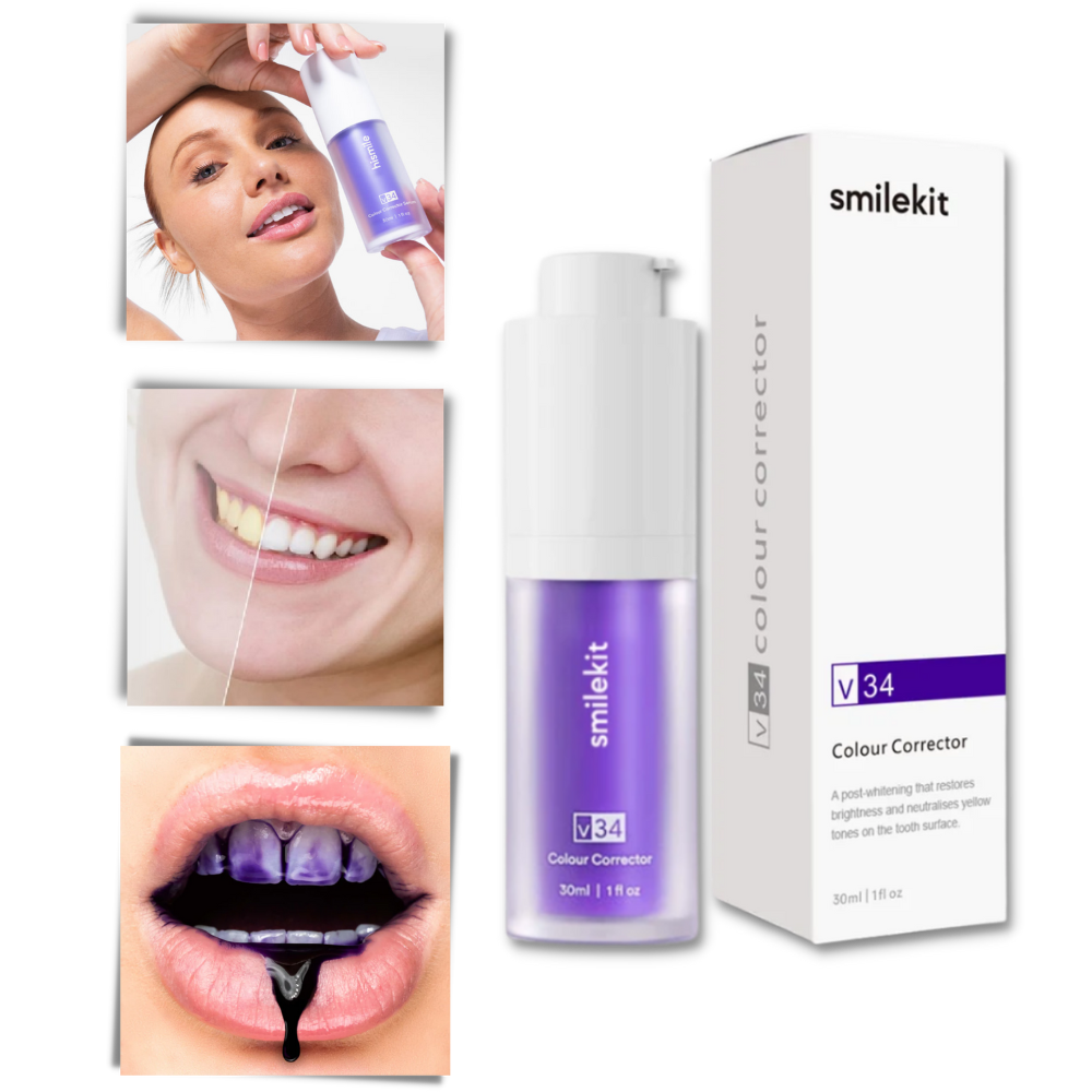 Lysnende lilla tandpasta
- Ozerty