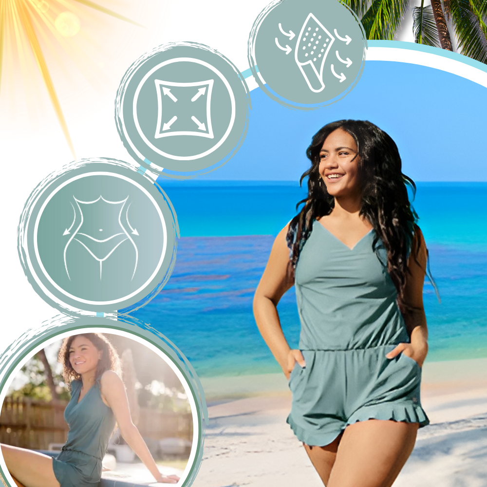 Badedragt med indsyet bh - Ozerty