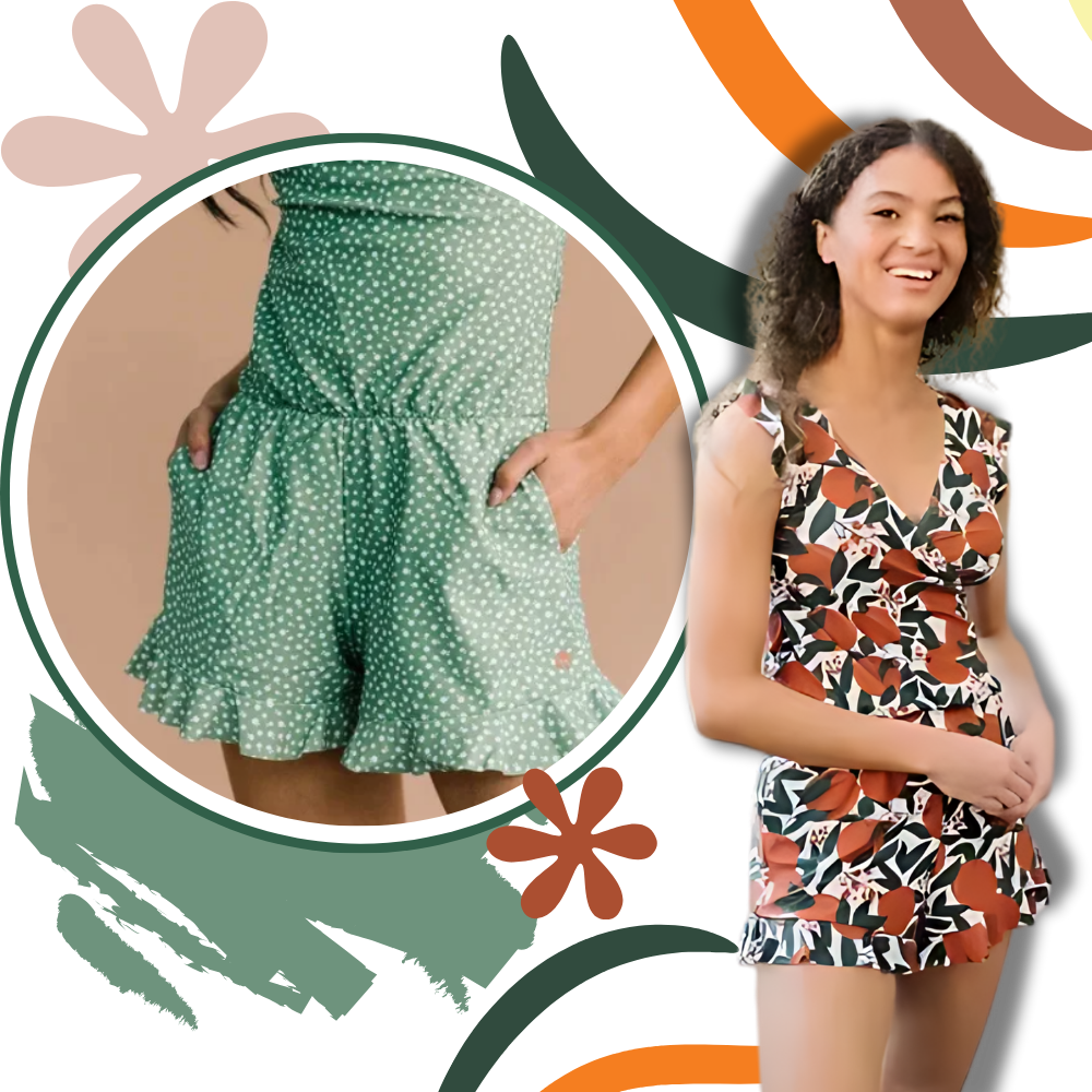 Badedragt med indsyet bh - Ozerty