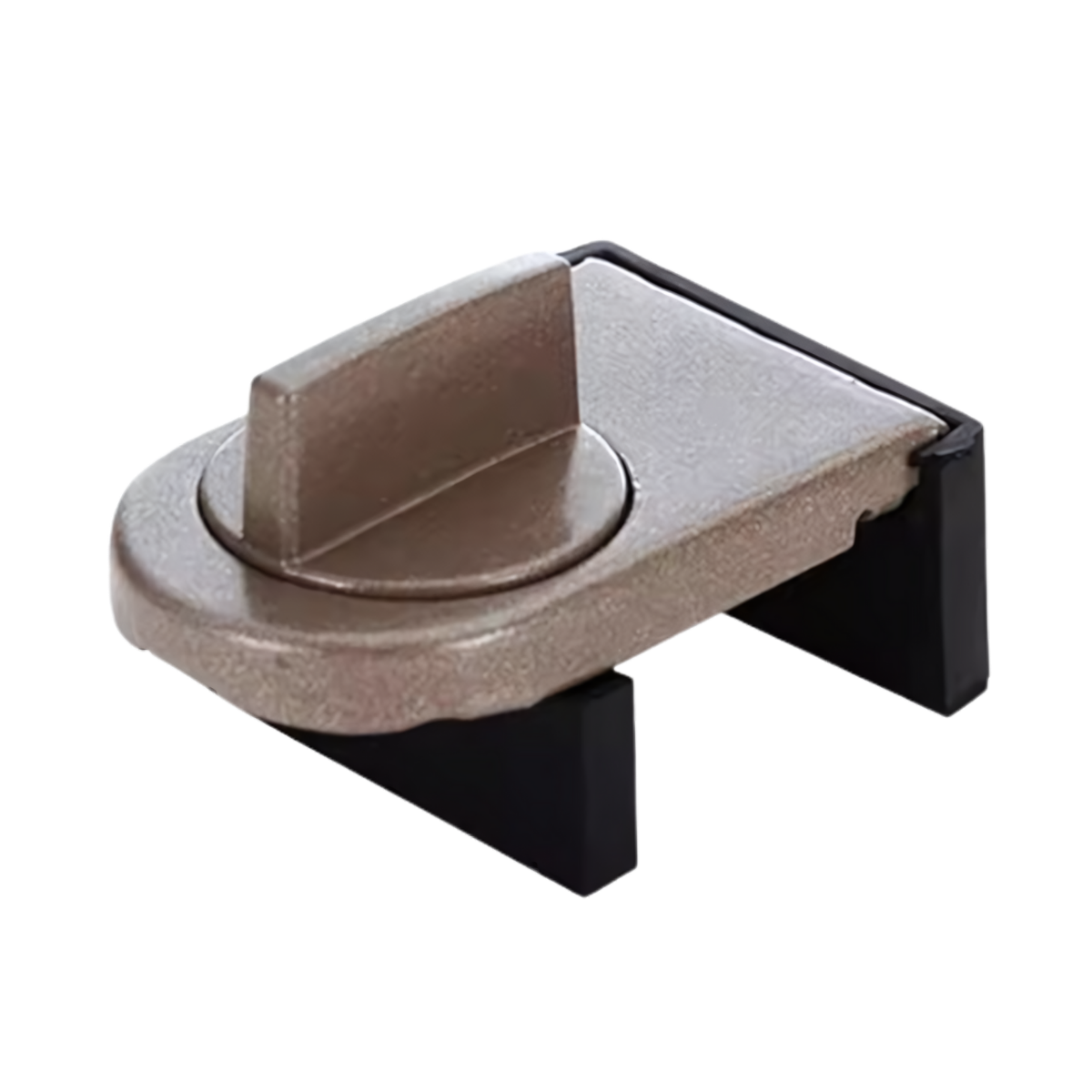 Indbrudssikker skydedørslås
-Brun - Ozerty