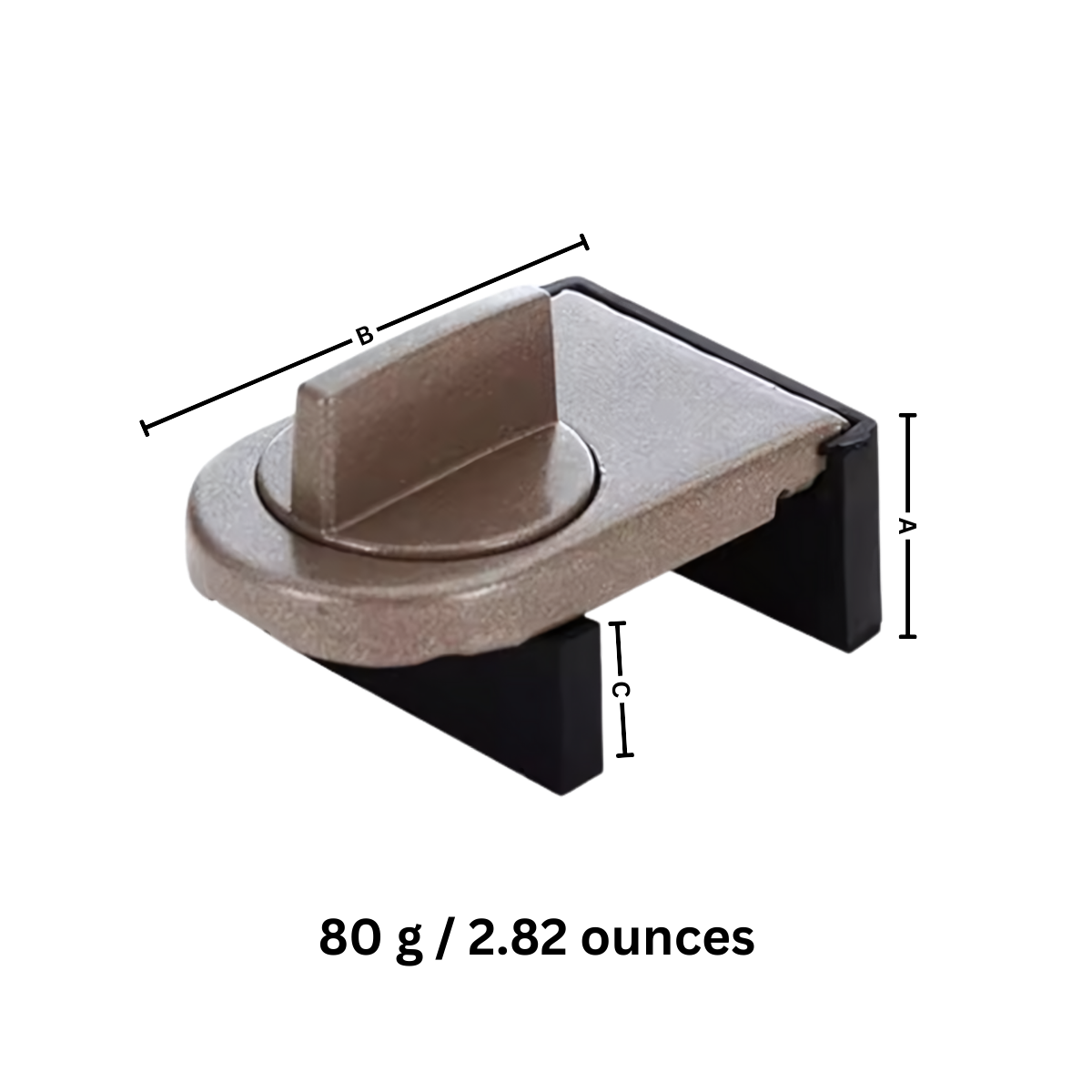 Indbrudssikker skydedørslås
- Ozerty