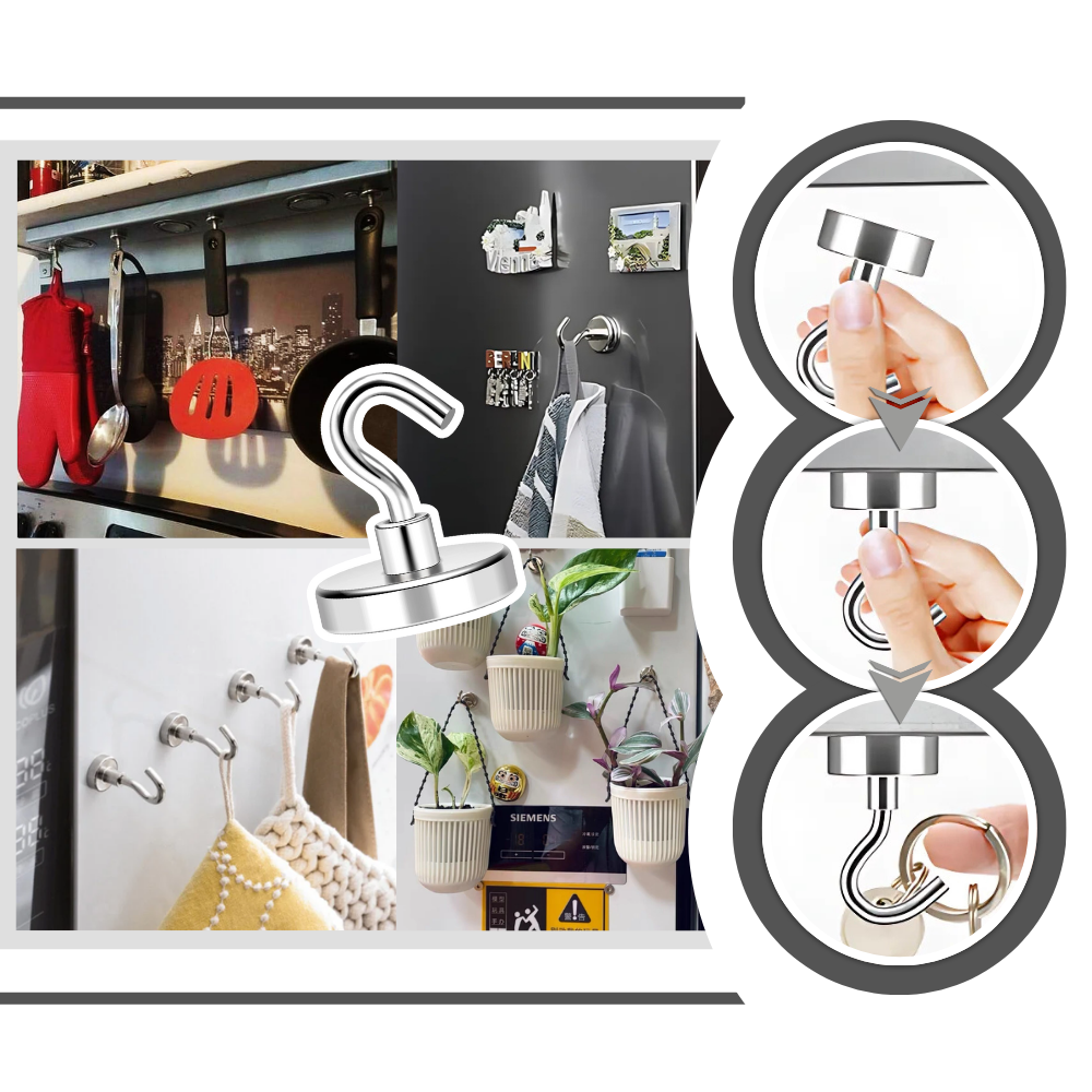 Magnetiske Kroge til Kabine - Ozerty