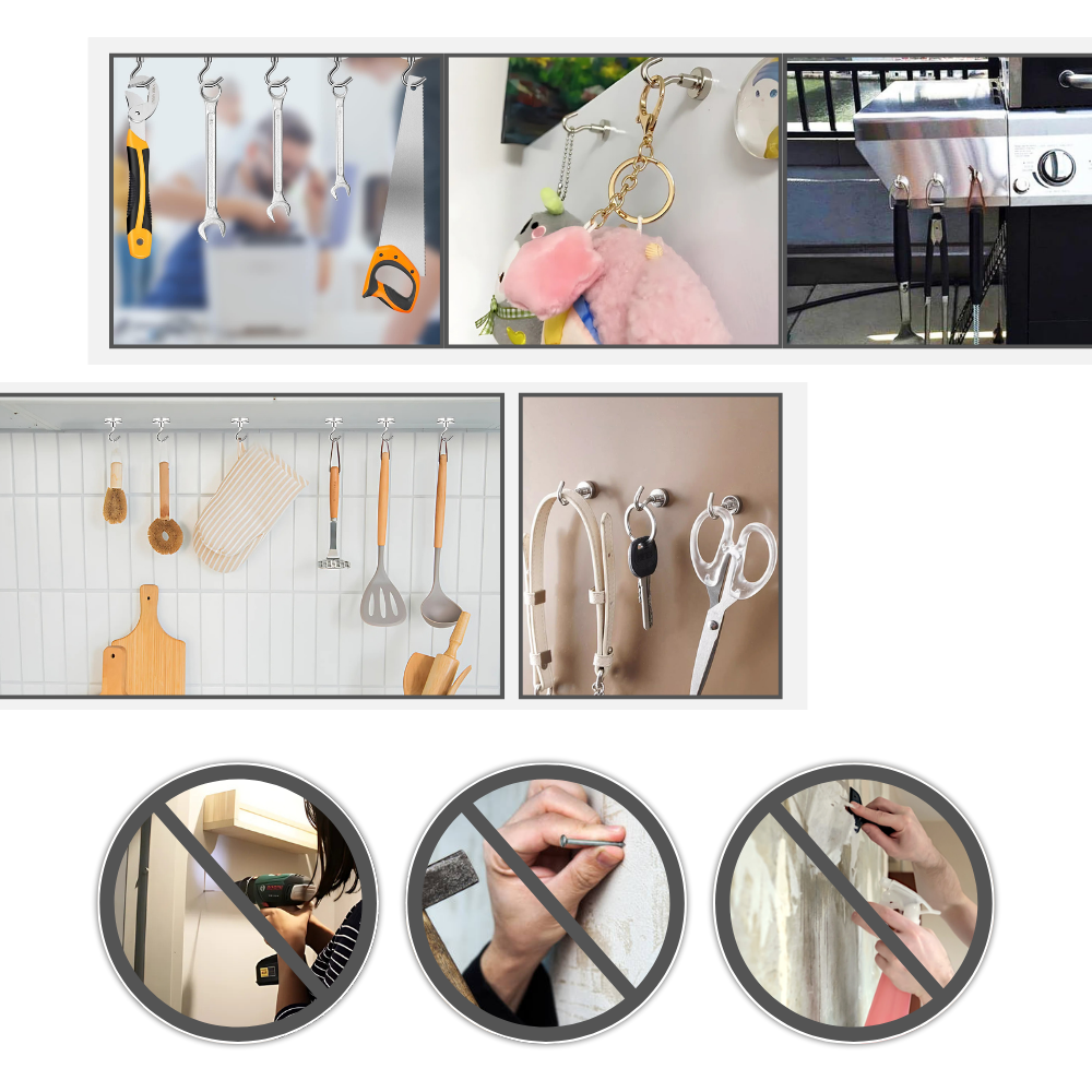 Magnetiske Kroge til Kabine - Ozerty