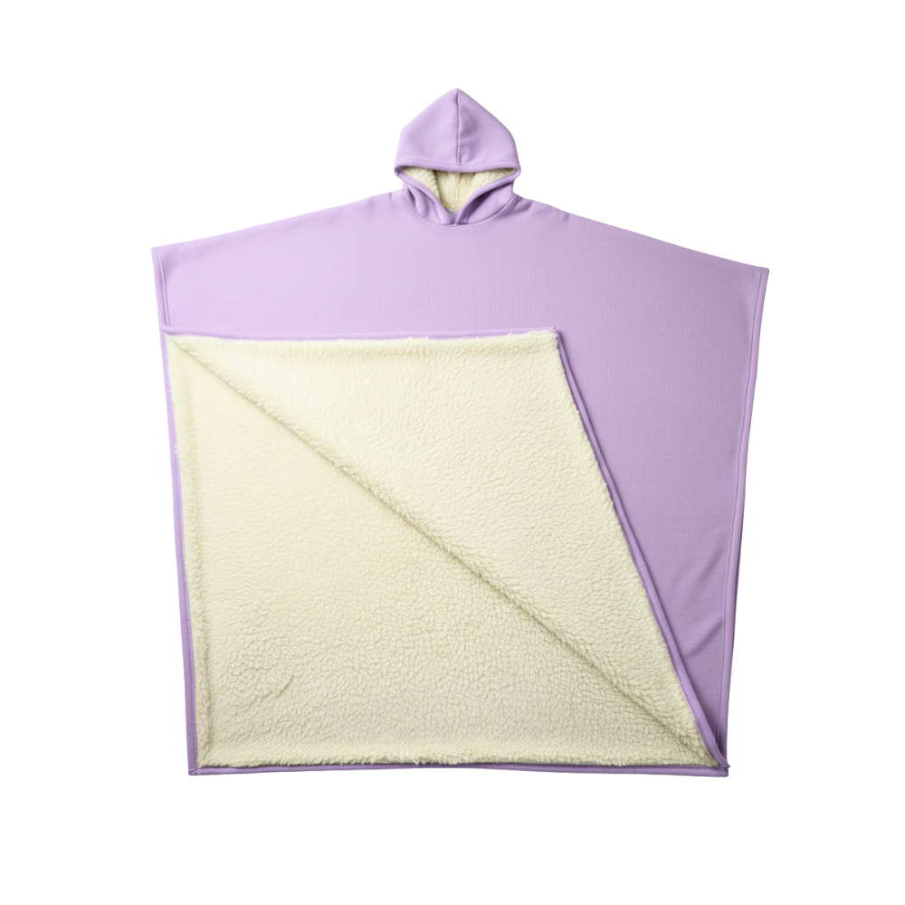 Beroligende Vægtet Kappe-hoodie -Lavendel - Ozerty