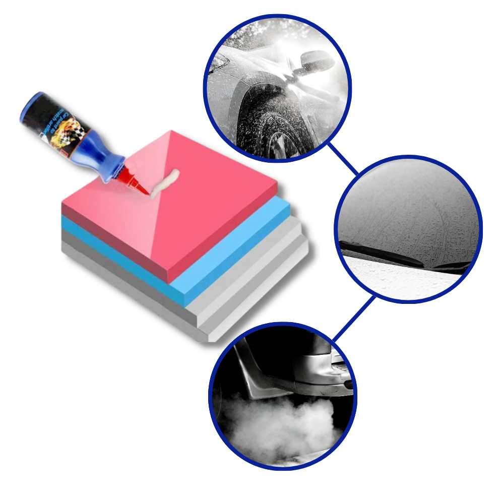 Voks til reparation af bilridser
- Ozerty