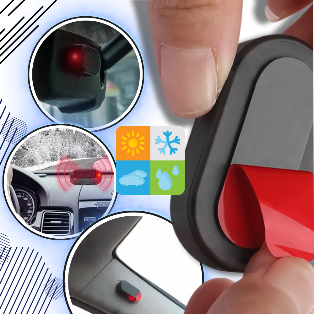 Solcelledrevet alarmlys til biler
- Ozerty