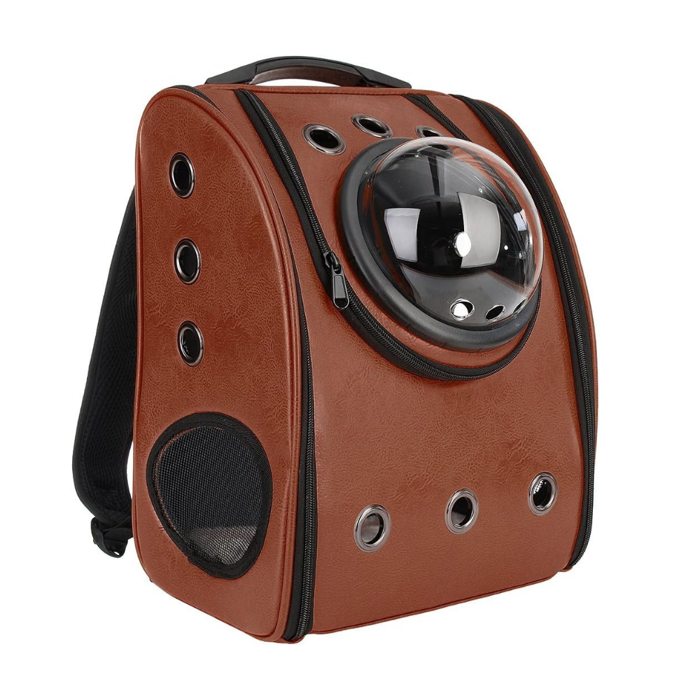 Rejserygsæk til katte
-Brun - Ozerty