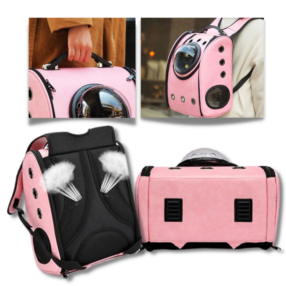 Rejserygsæk til katte
- Ozerty