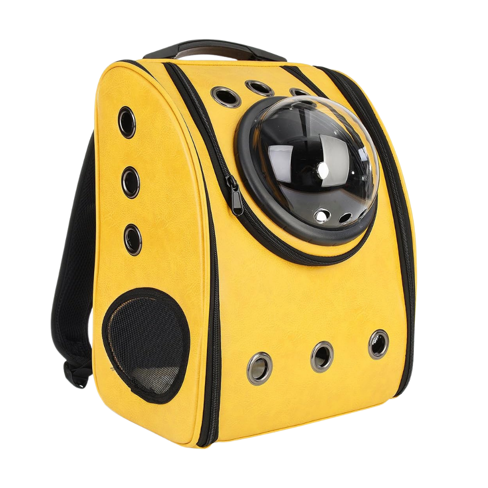 Rejserygsæk til katte
-Gul - Ozerty