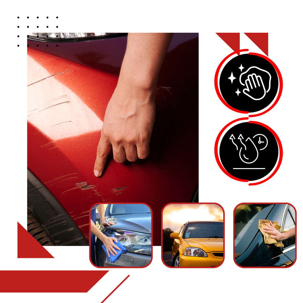 Keramisk nano-spray til fjernelse af bilridser - Ozerty