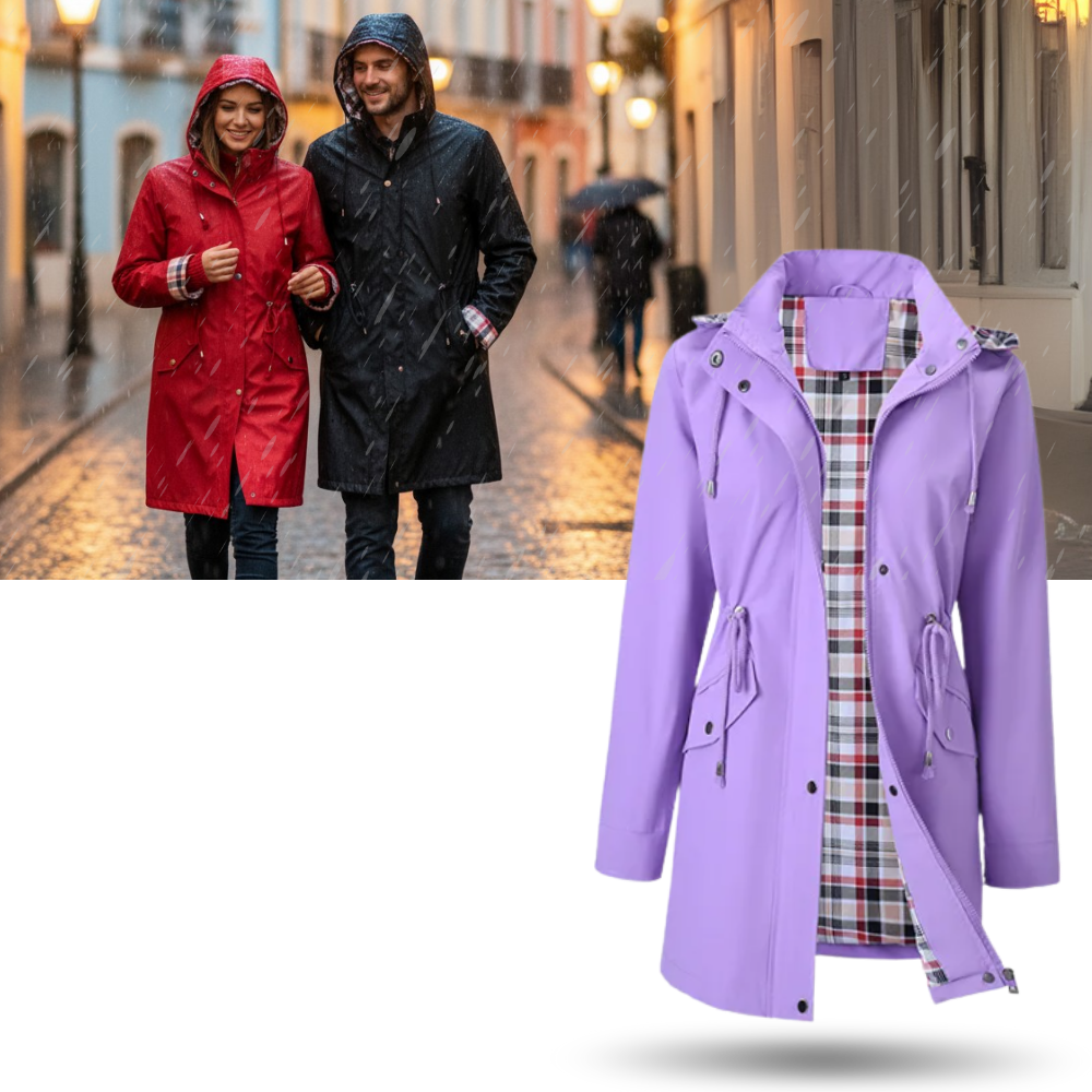 Chic Vandtæt Frakke - Ozerty