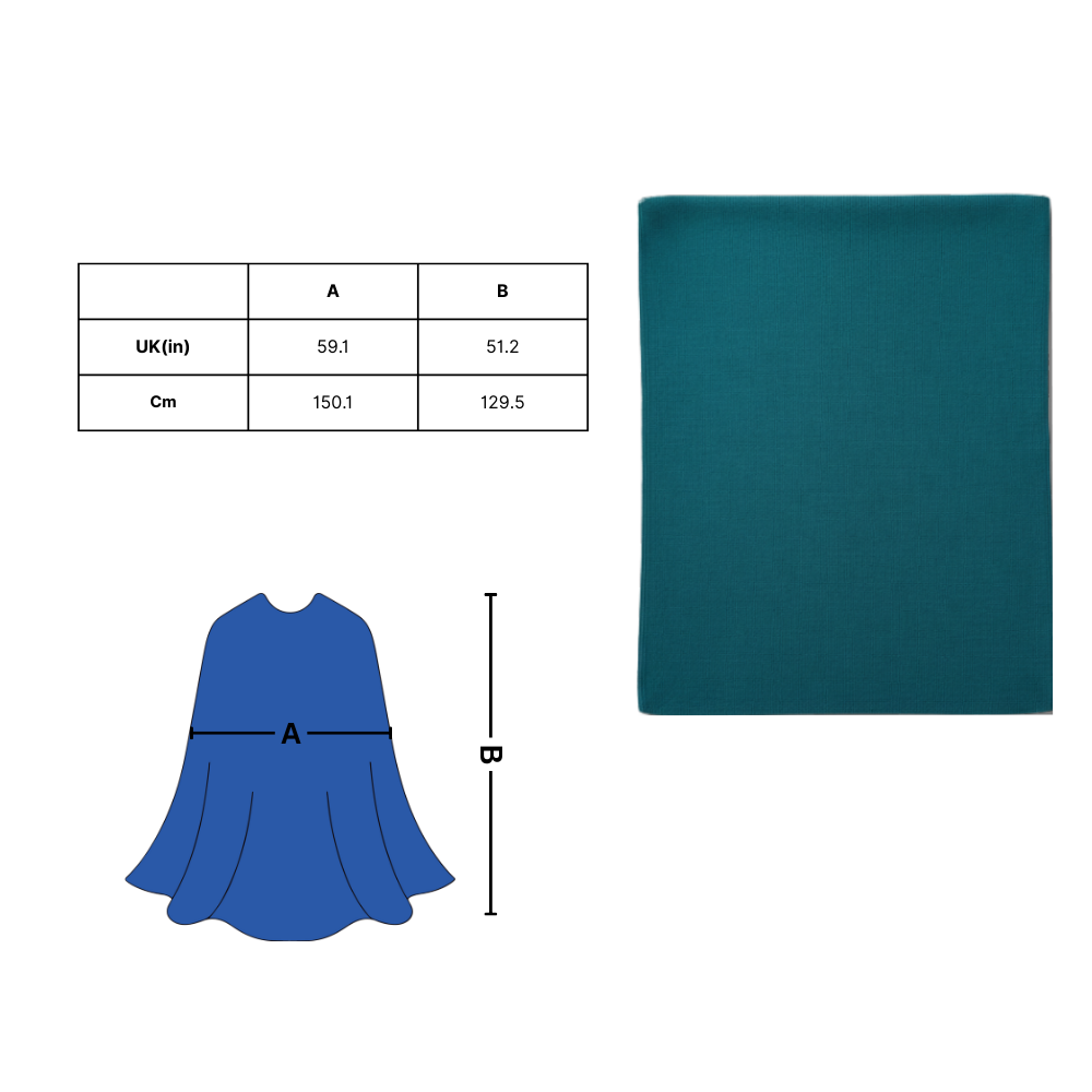 Chic strikket poncho til kvinder - Ozerty