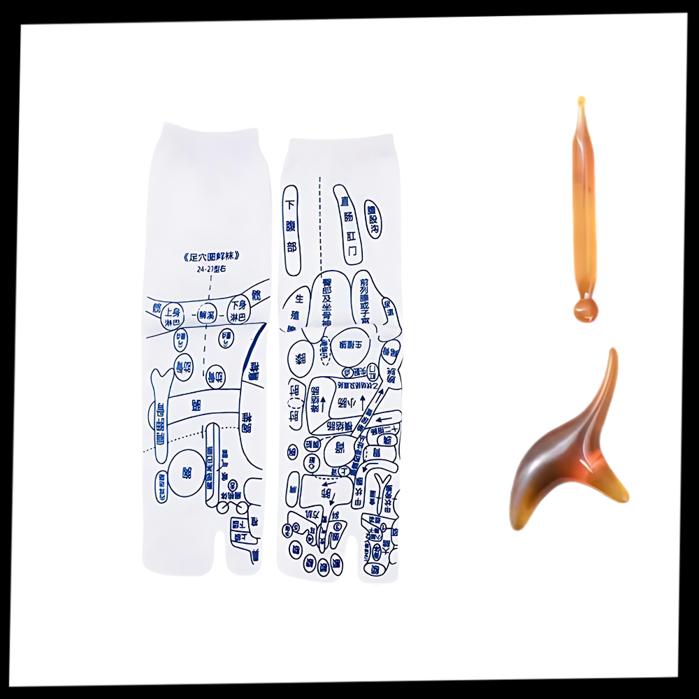 Cirkulationsøgende Zoneterapi Strømper
- Ozerty