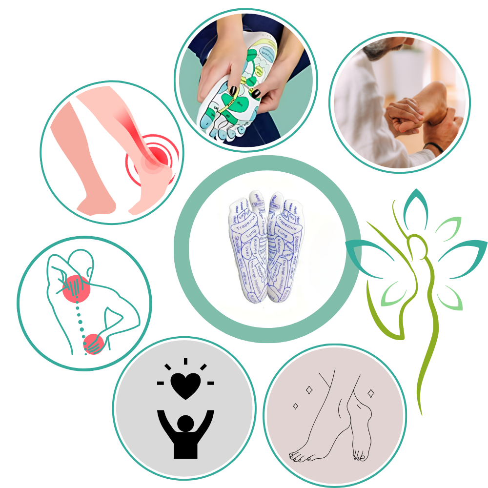 Cirkulationsøgende Zoneterapi Strømper
- Ozerty