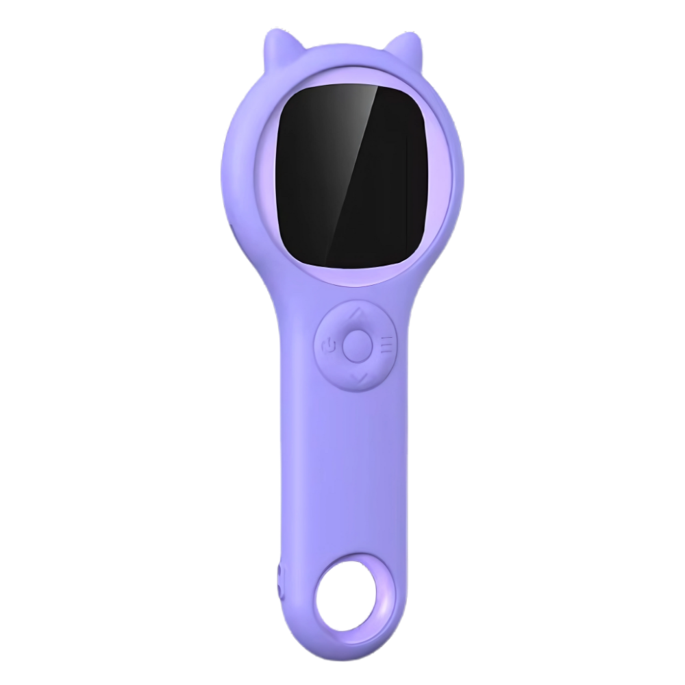 Bærbart mikroskop med klart udsyn -Lilla - Ozerty