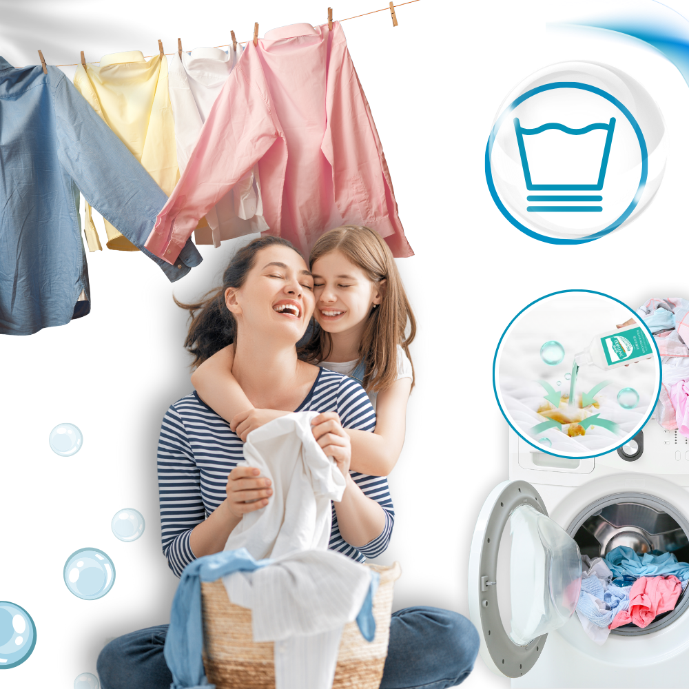 Farvebeskyttende blege- og vaskemiddel - Ozerty