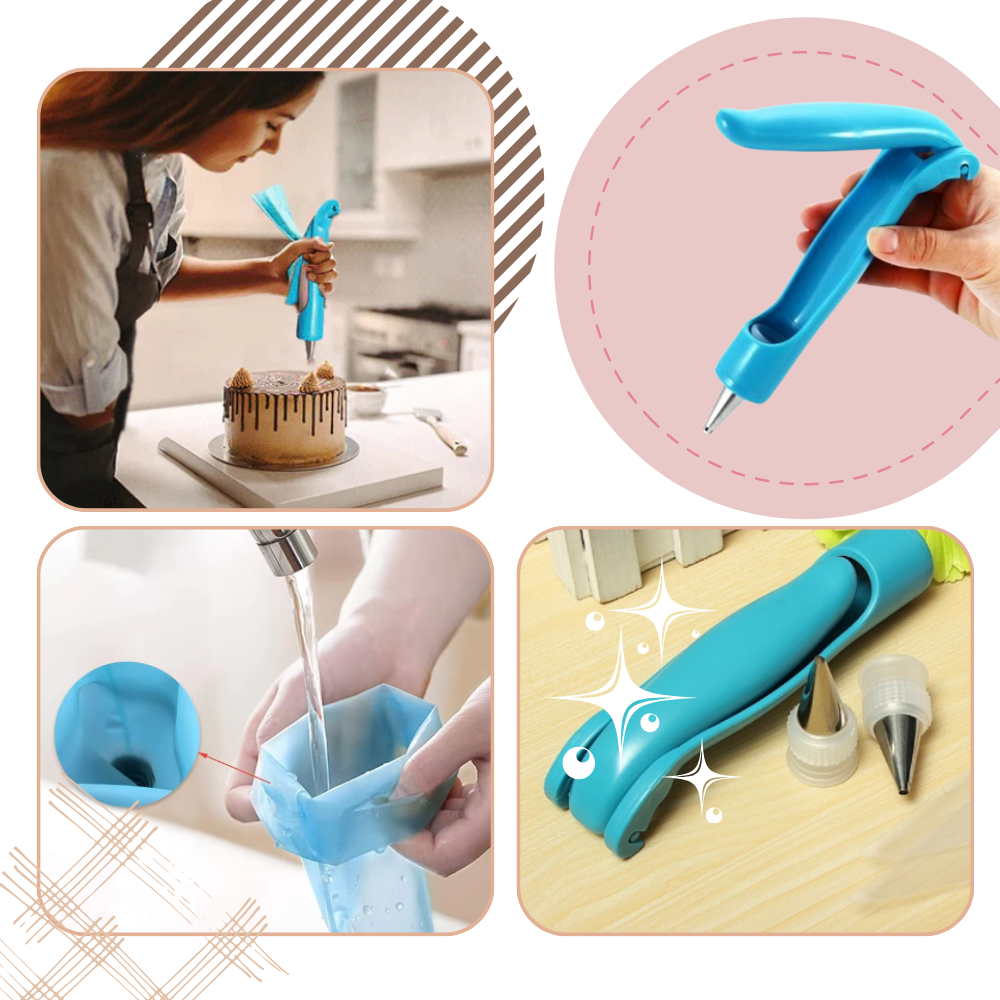 Komplet sæt til kagedekoration - Ozerty