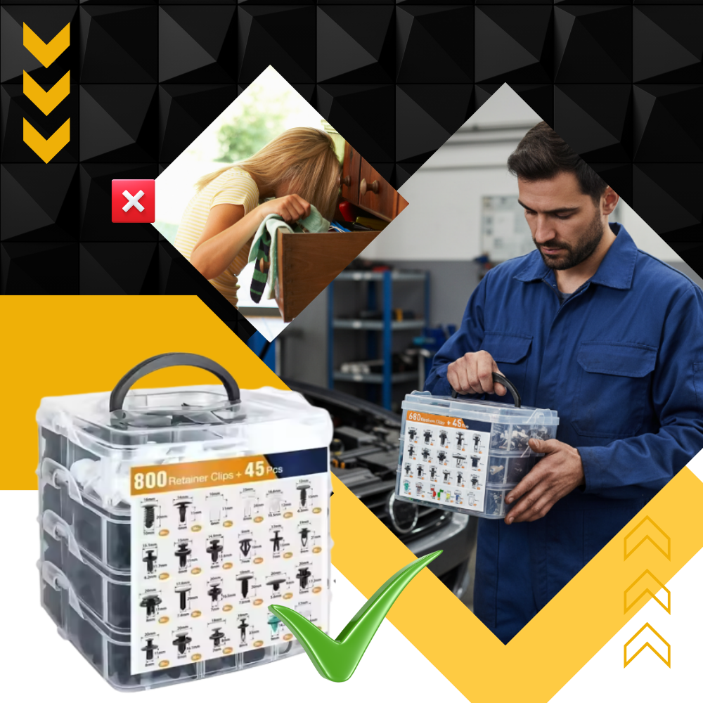 Komplet bilnitte-sæt - Ozerty