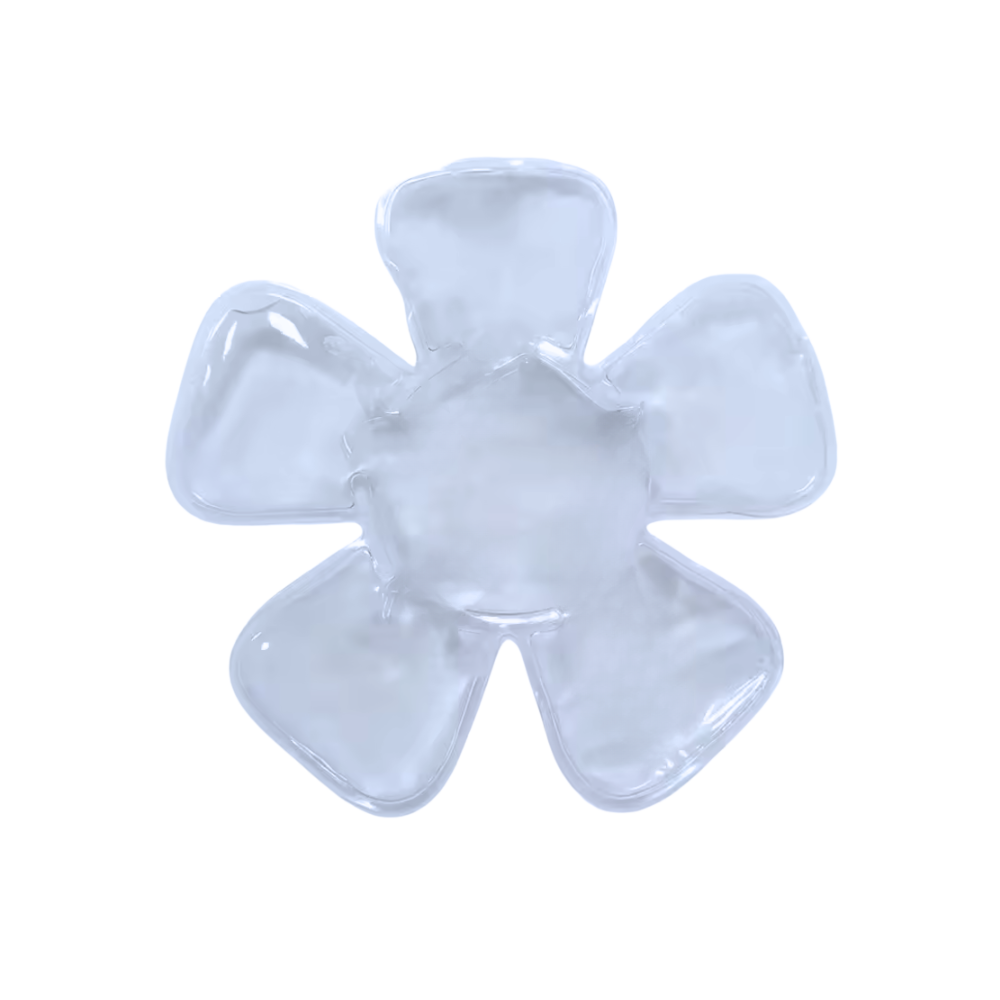 Køleplade til Hovedbund -Hvid - Ozerty