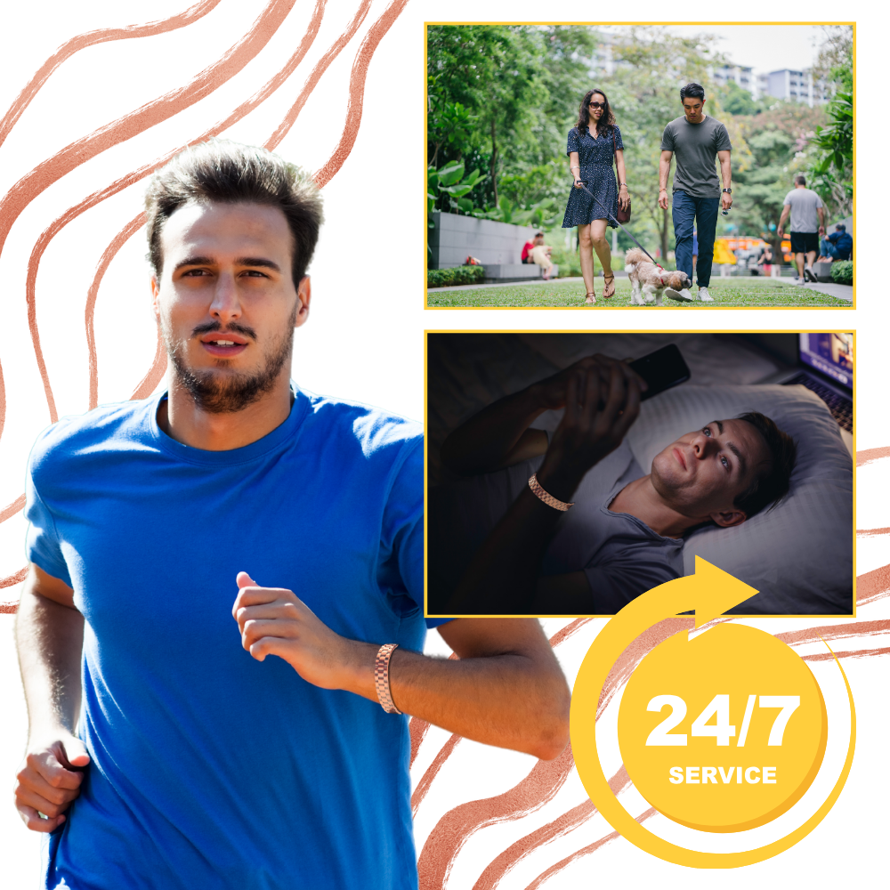 Magnetisk terapeutisk kobberarmbånd
- Ozerty