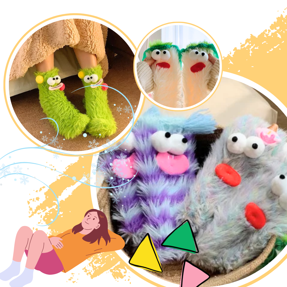 Smarte strømper i koralfløjl - Ozerty