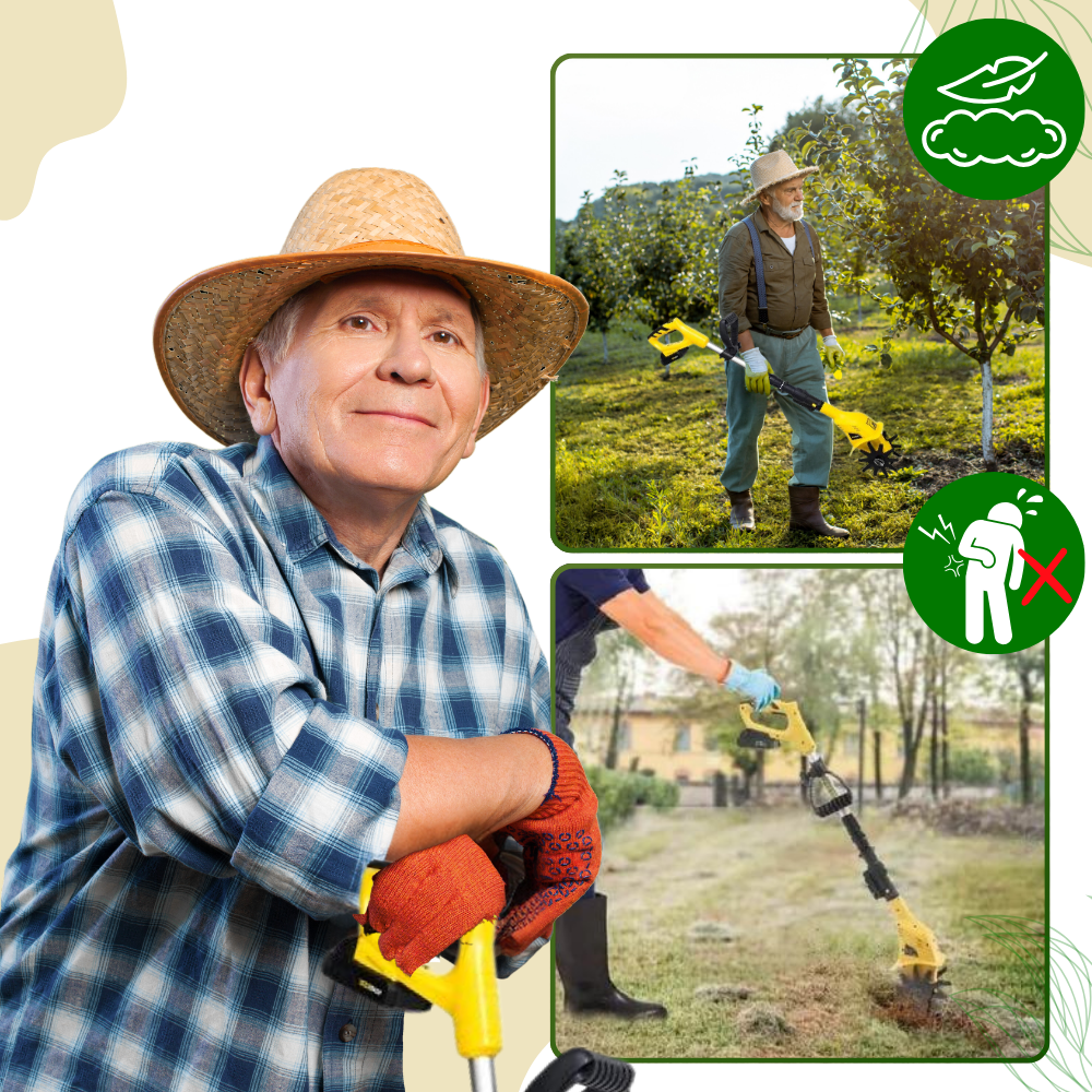 Elektrisk Batteridrevet højhastighedskultivator - Ozerty