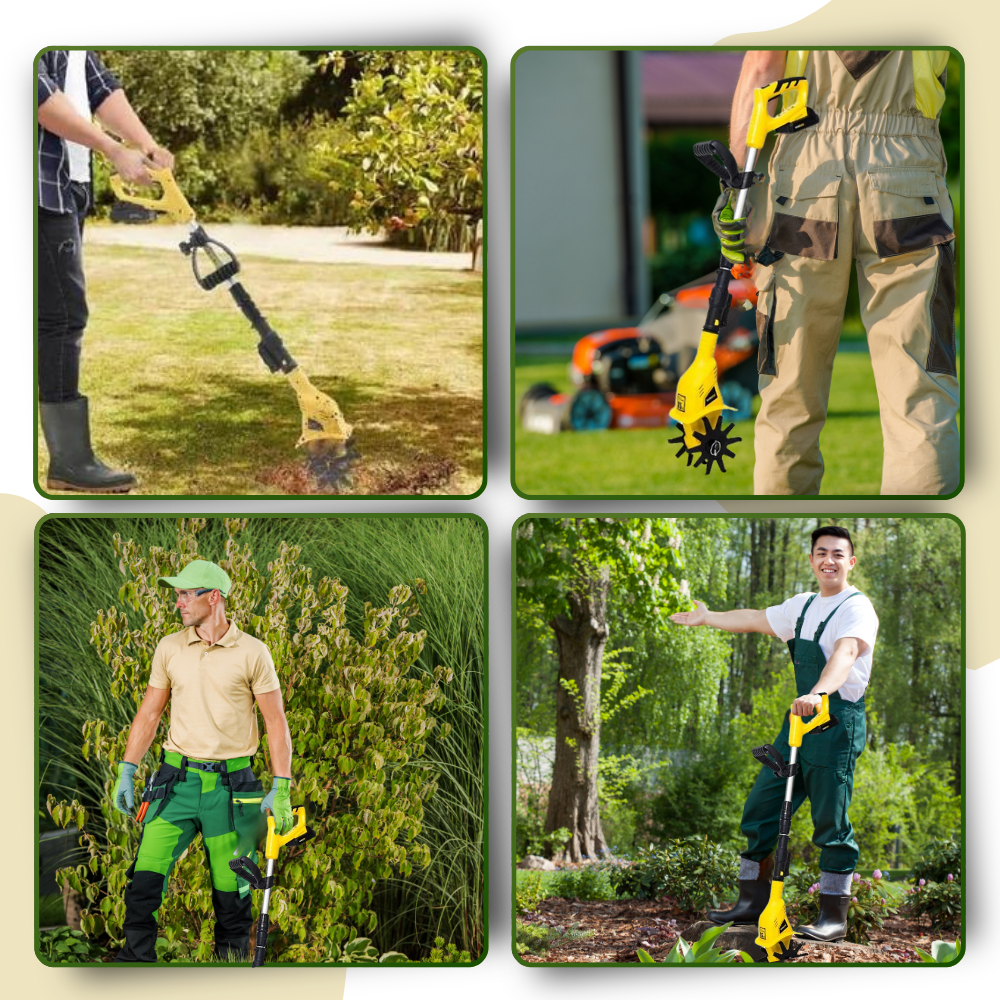 Elektrisk Batteridrevet højhastighedskultivator - Ozerty