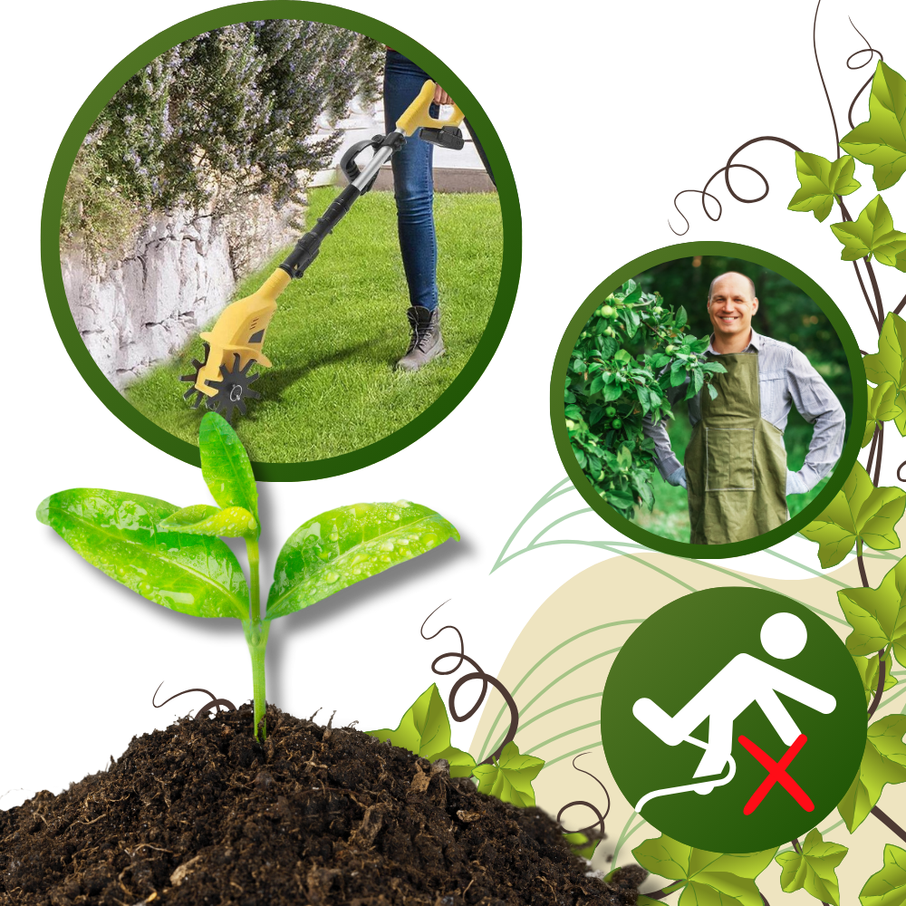 Elektrisk Batteridrevet højhastighedskultivator - Ozerty