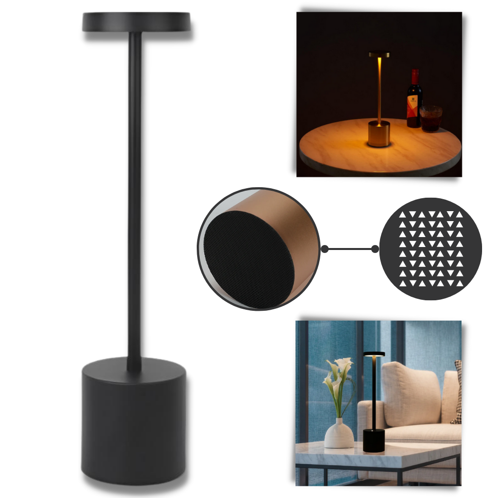 Batteridrevet genopladelig bordlampe
- Ozerty