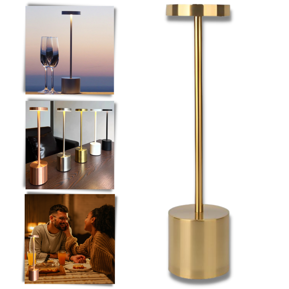 Batteridrevet genopladelig bordlampe
- Ozerty