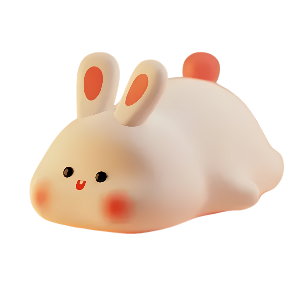 Hyggelig og sød Kanin-natlampe
- Ozerty