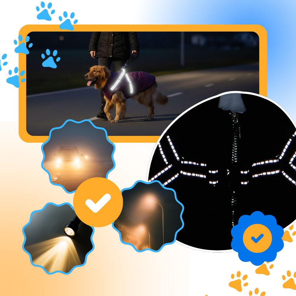 Cozy Dog Harness Vinterjakke - Ozerty