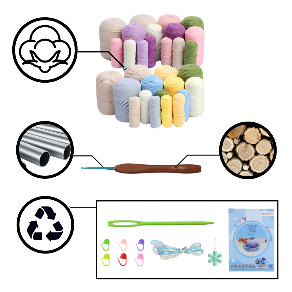 Gør-det-selv Brugskunst Bordskånere
- Ozerty