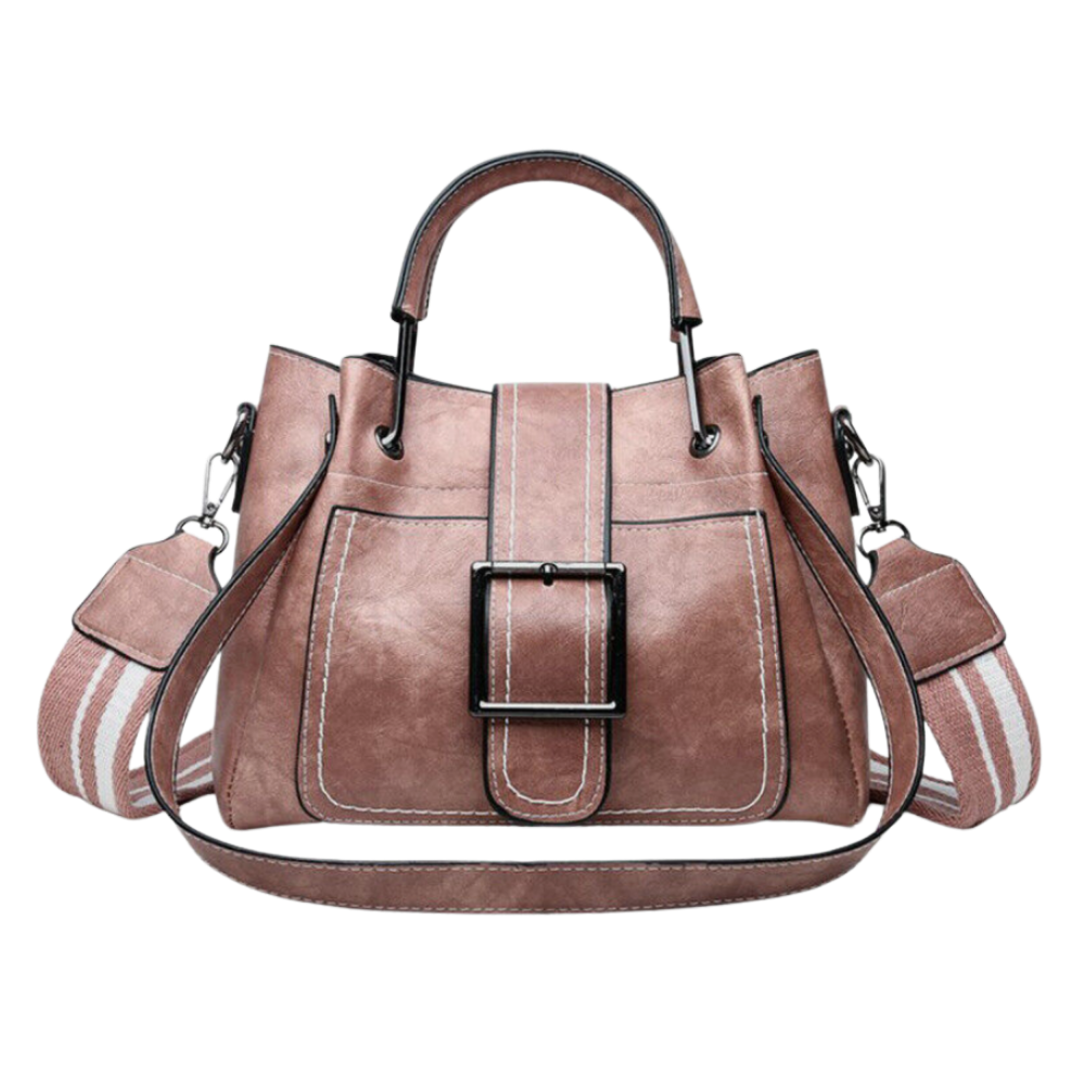 Crossbody Skuldertaske
-Pink - Ozerty