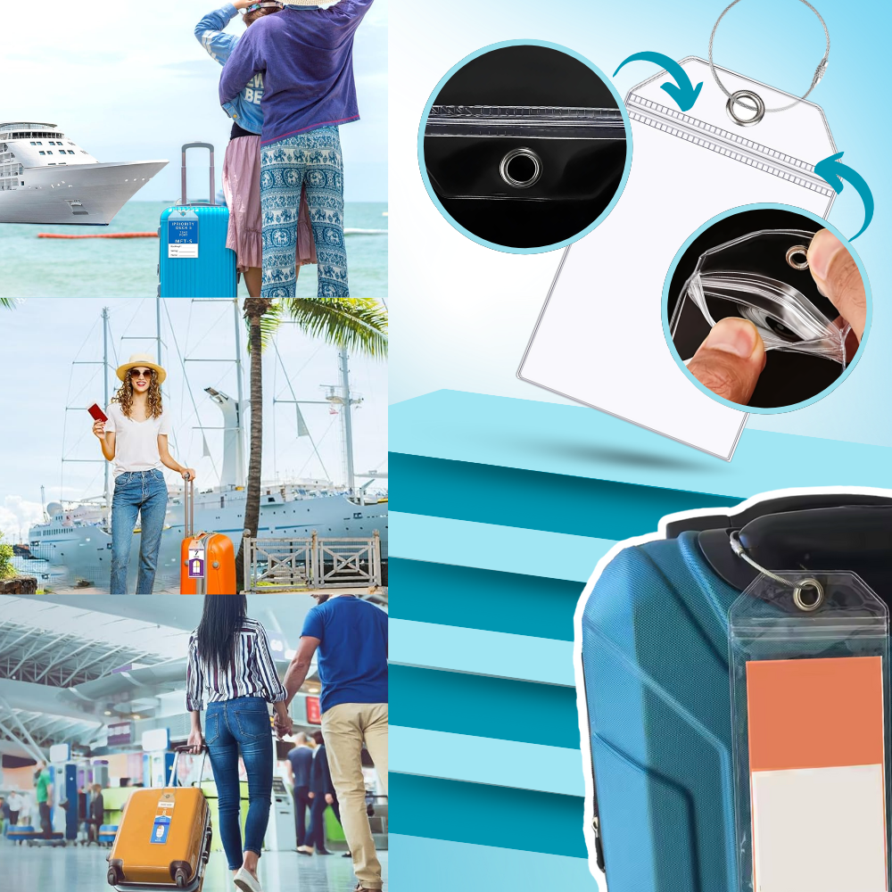 Tilpasset Vandtæt Kuffert Tag - Ozerty