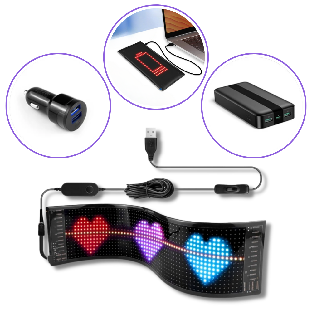 Tilpasningsdygtigt og fleksibelt LED-panel
- Ozerty