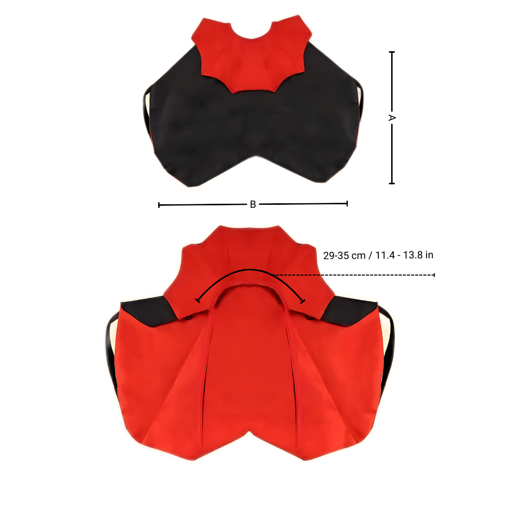 Sødt Dracula-kæledyrskostume til Halloween - Ozerty