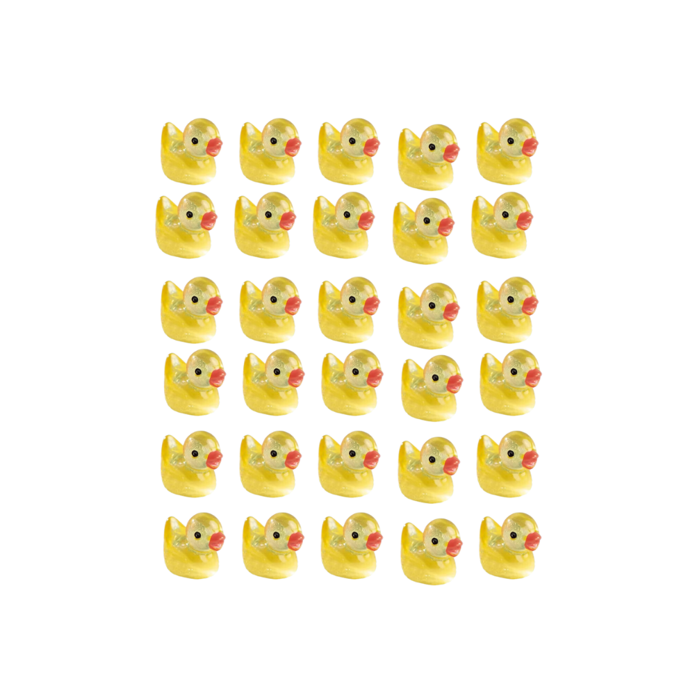 Sødt andelegetøj -Lysende gul - Ozerty