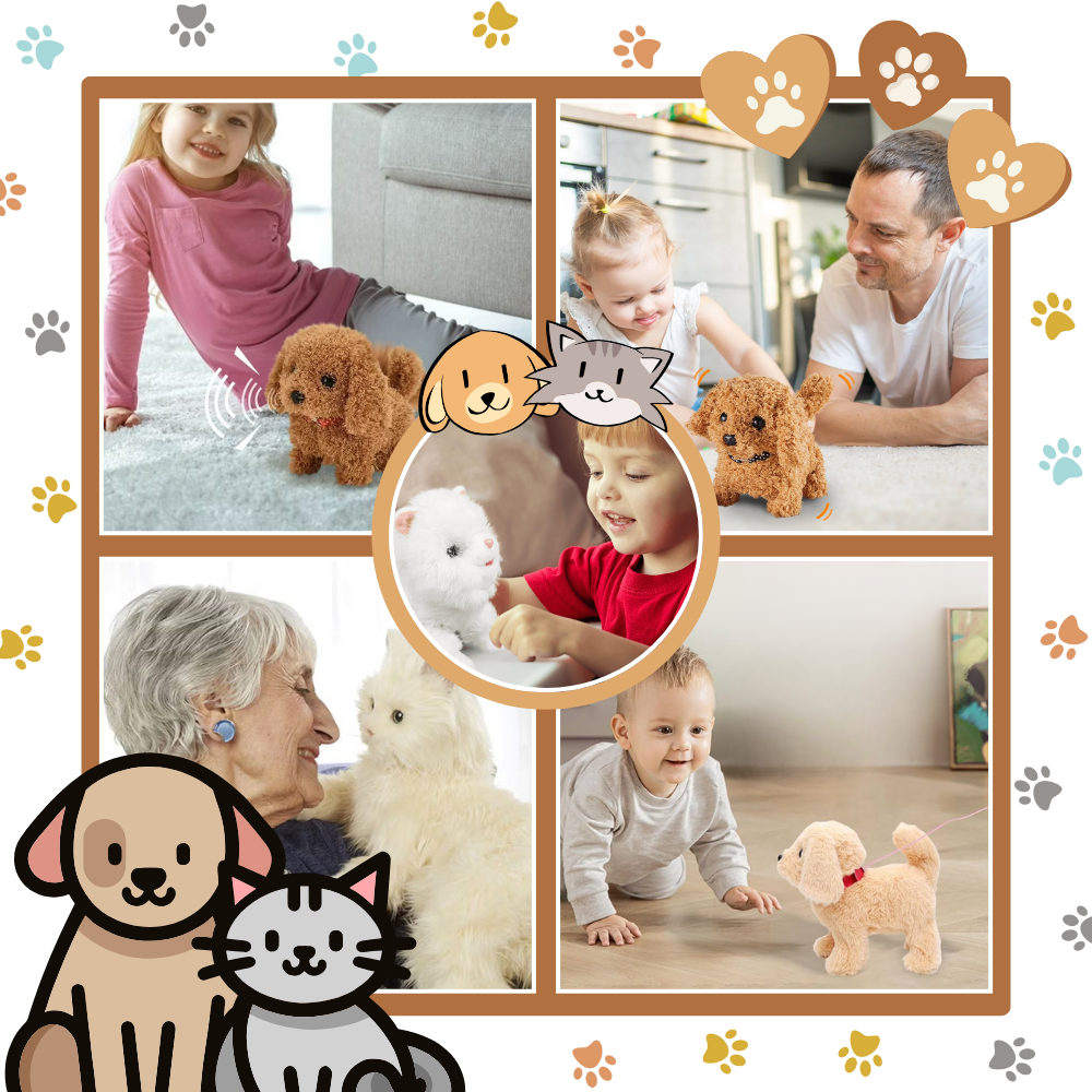 Sød Robot Hvalp Kat - Ozerty