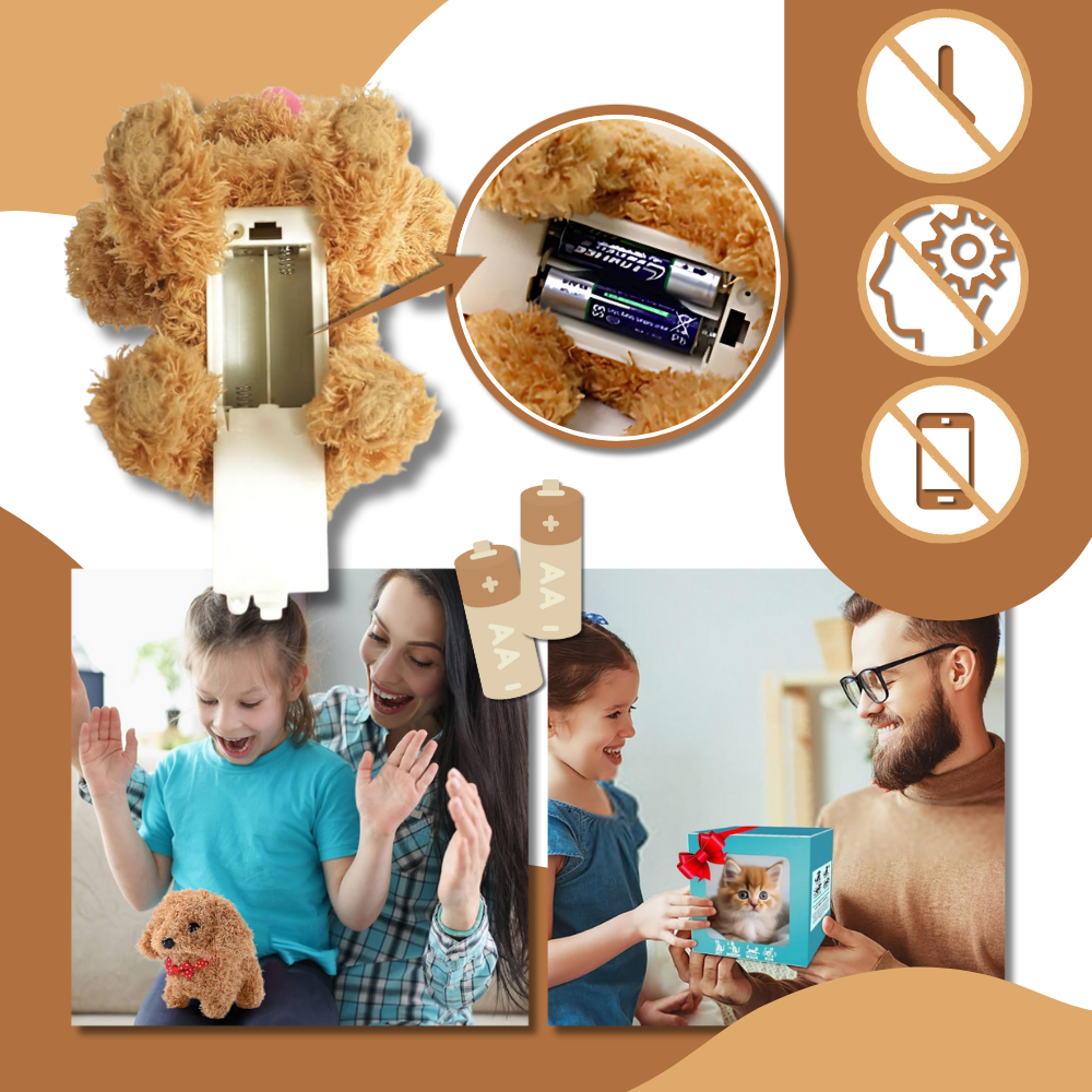 Sød Robot Hvalp Kat - Ozerty