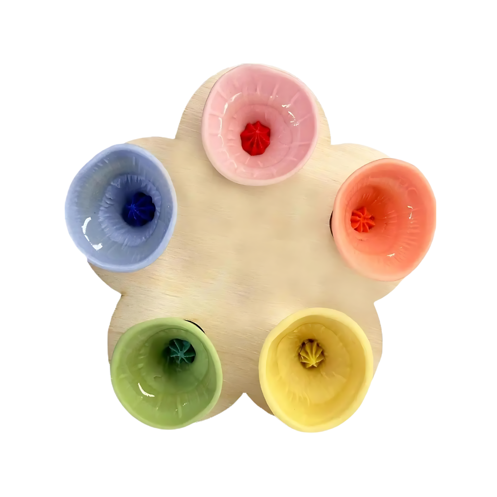 Diskret kop med tiltrækkende farve til bier
-Flerfarvet - Ozerty