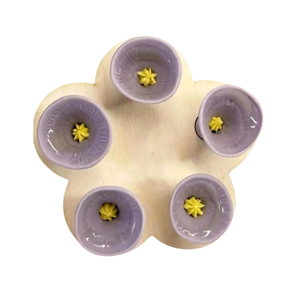 Diskret kop med tiltrækkende farve til bier
-Lilla - Ozerty