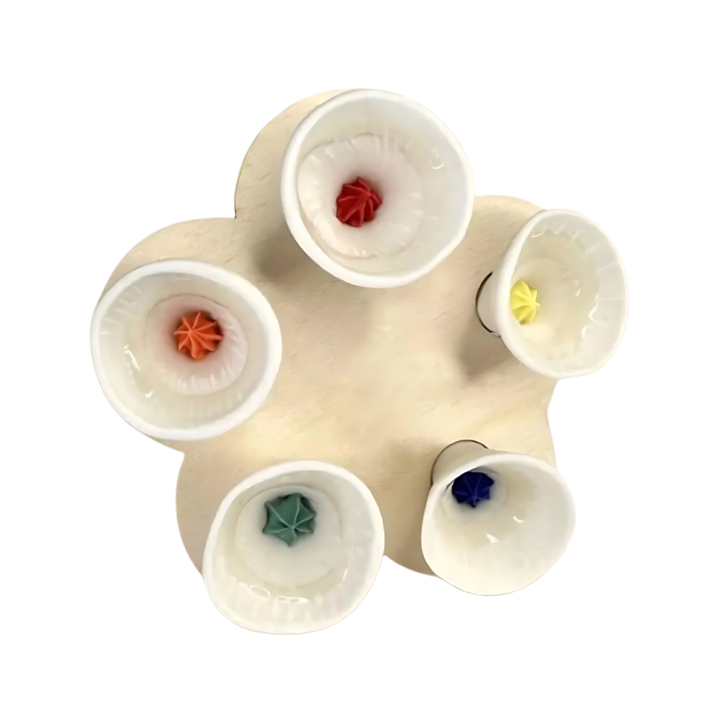 Diskret kop med tiltrækkende farve til bier
-Hvid - Ozerty