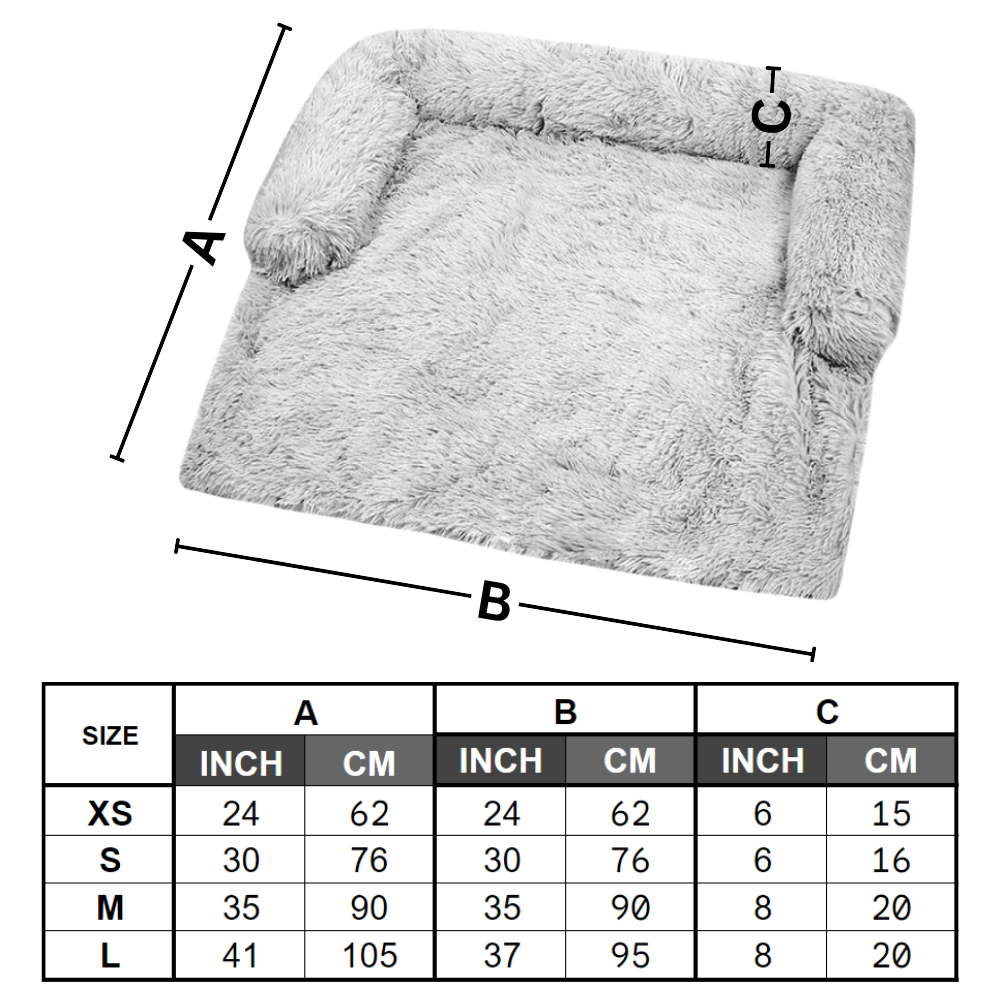 Beroligende møbelbeskytter til hunde
- Ozerty