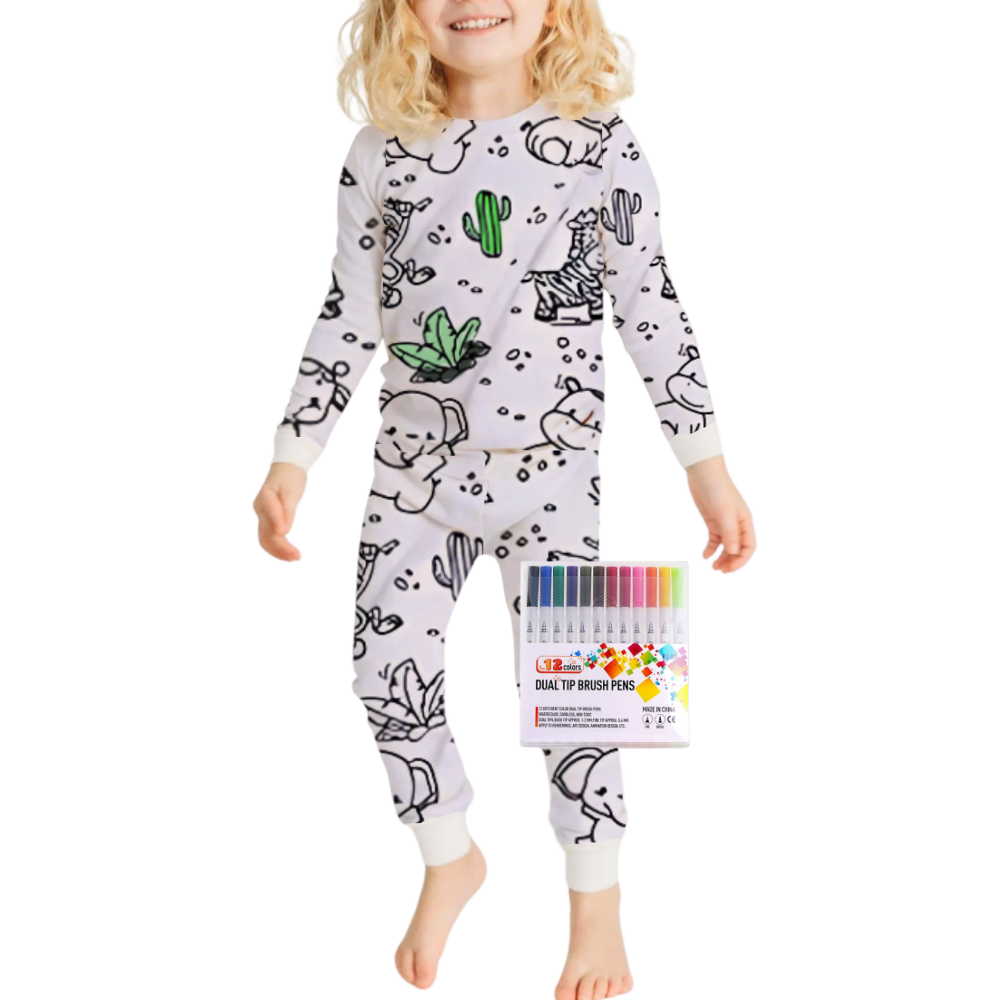 Doodle Dream Pyjamas -Baby-dyr - Ozerty