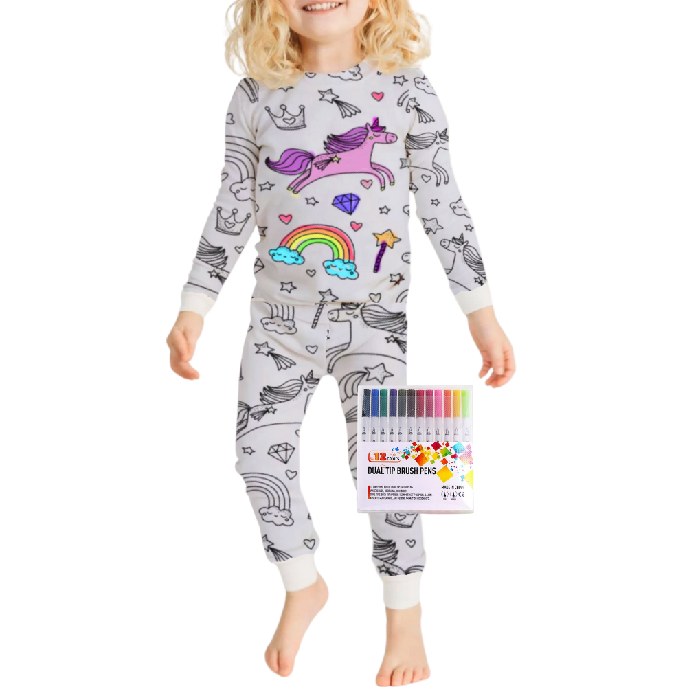 Doodle Dream Pyjamas -Fortryllet hest - Ozerty
